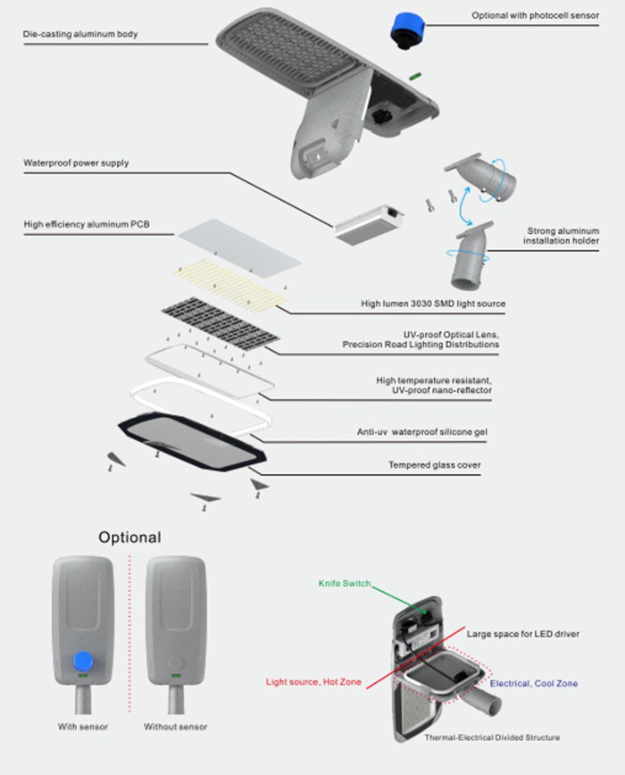 high power ac street light