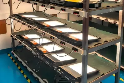 20 kompletov 300 W zunanjih LED reflektorjev je bilo poslanih v Laos