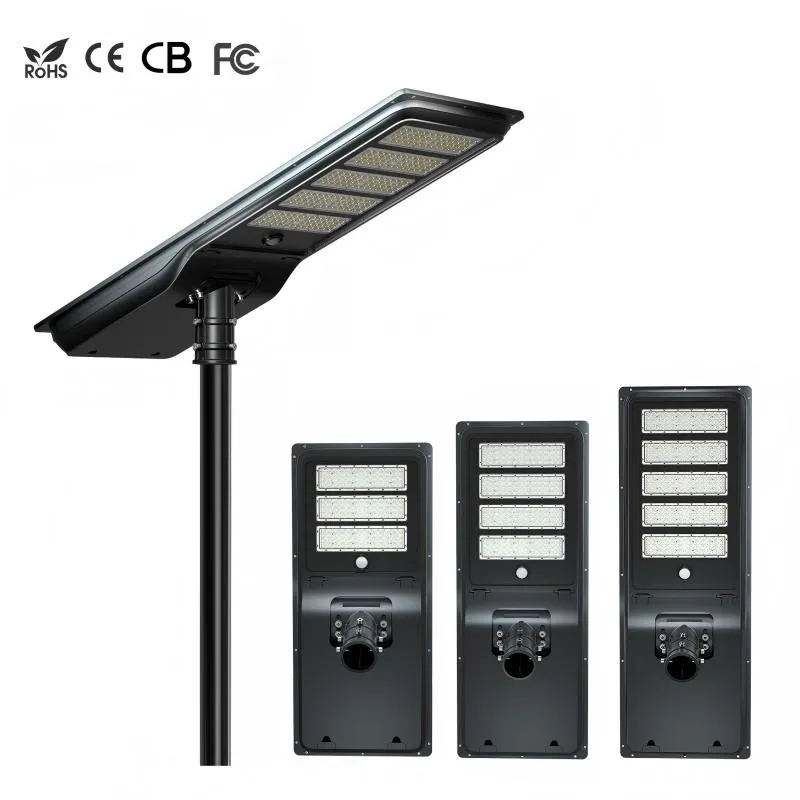 80 W vse v enem LED solarna ulična svetilka